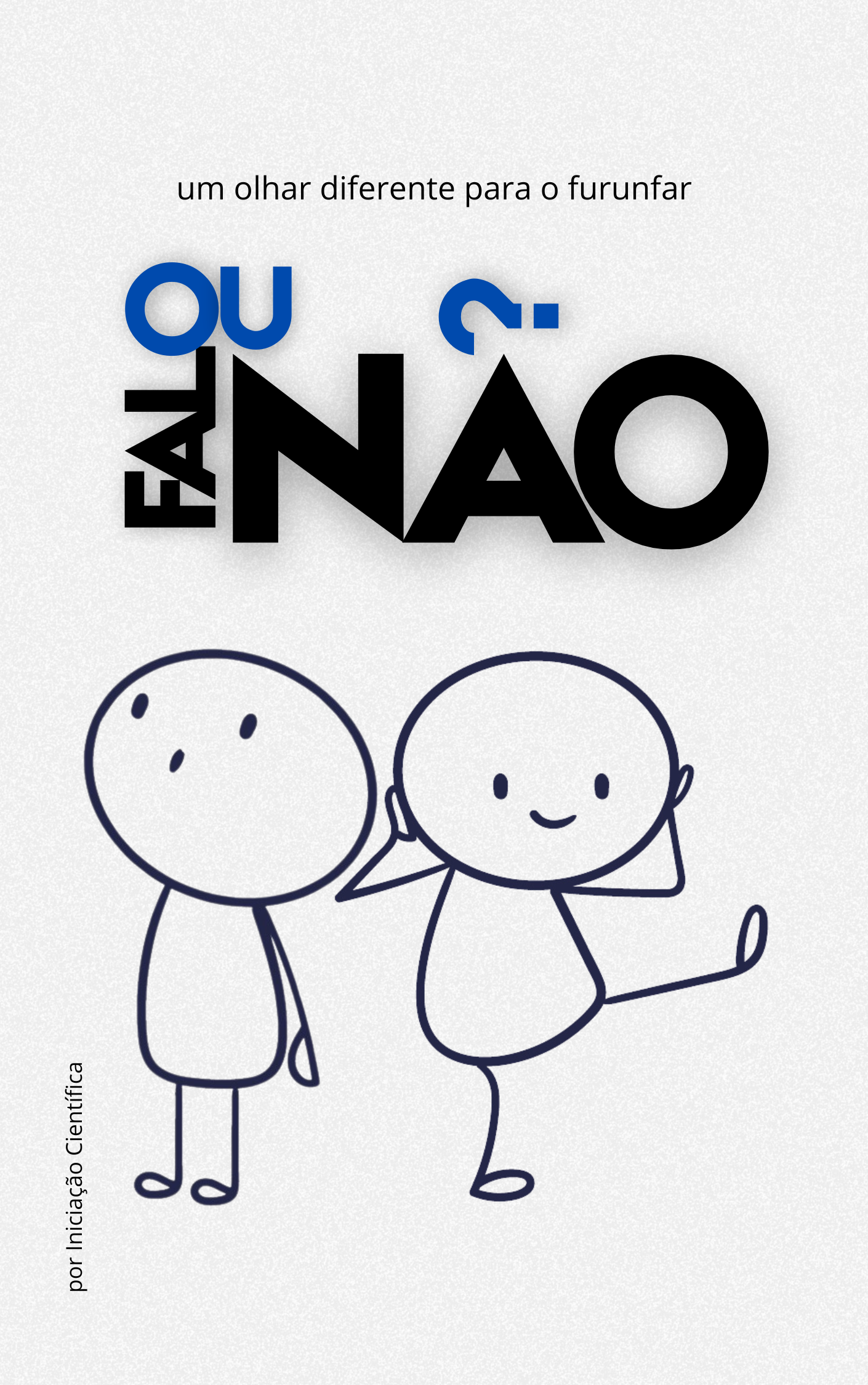Capa de uma HQ com o nome do site